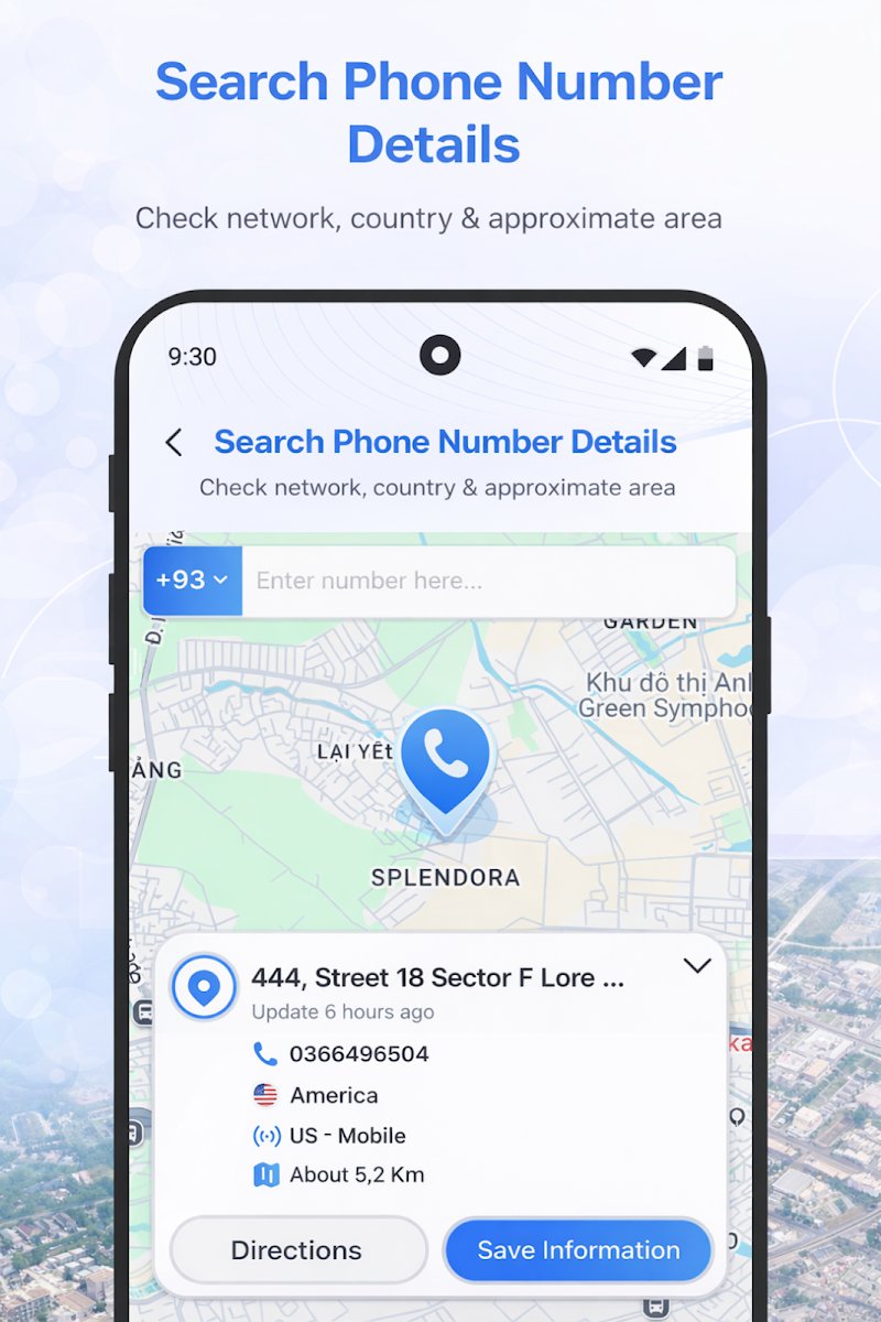 Phone Number Locator preview